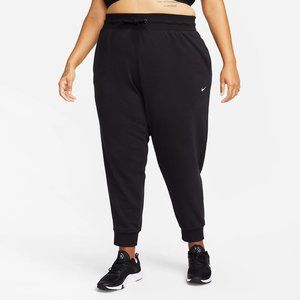 4X - NIKE - Women's Dri-FIT One High-Rise 7/8 Length Joggers Black NEW $60 msrp
